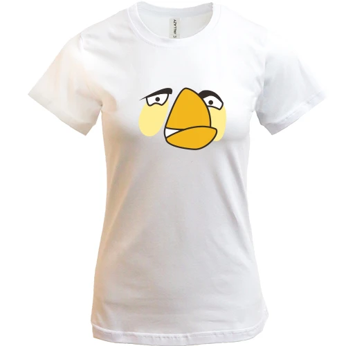Жіноча футболка, Білий, White bird 2