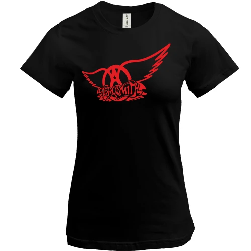 Жіноча футболка, Чорний, Aerosmith 2