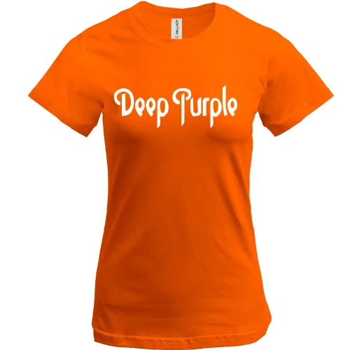 Жіноча футболка, Червоний, Deep Purple