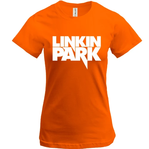 Жіноча футболка, Червоний, Linkin Park Логотип
