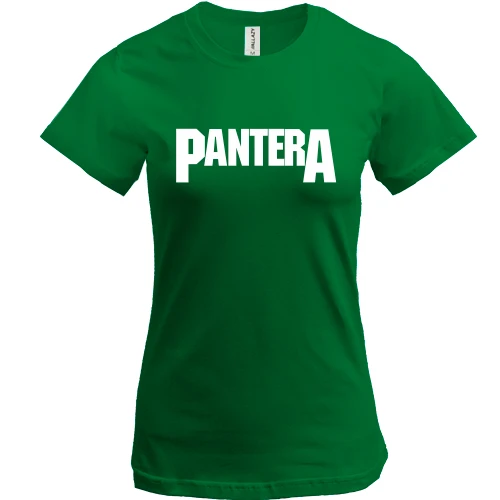 Женская футболка, Черный, Pantera