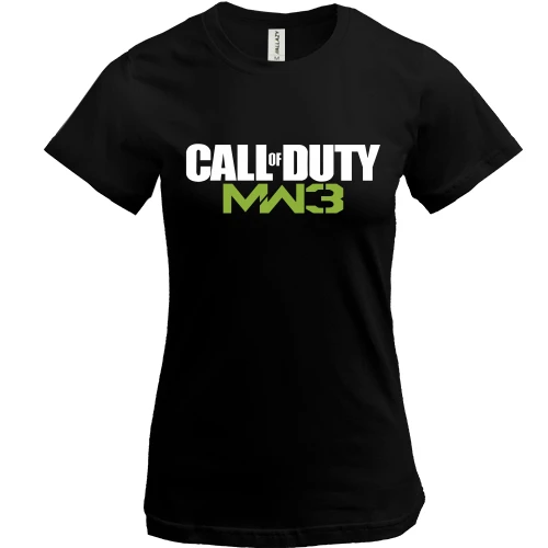 Женская футболка, Черный, Call of Duty MW3