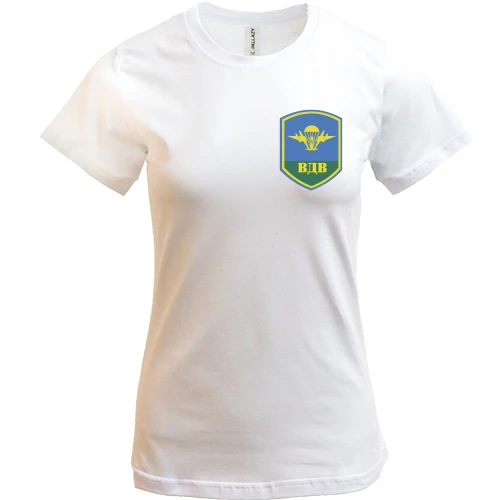 Жіноча футболка, Білий, Є десантні війська
