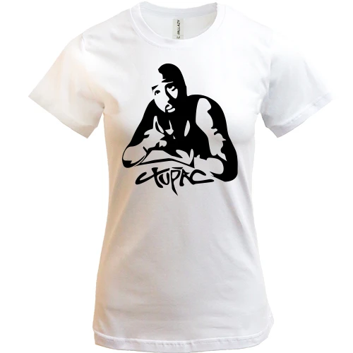 Жіноча футболка Tupac
