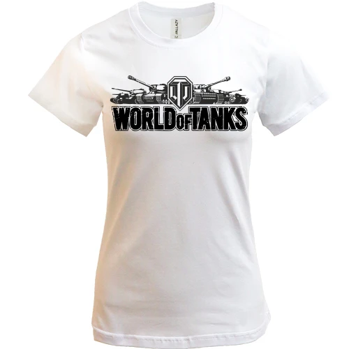 Женская футболка World of Tanks Контур