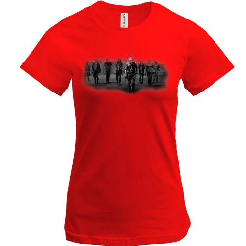 Женская футболка The Walking Dead Team (2)