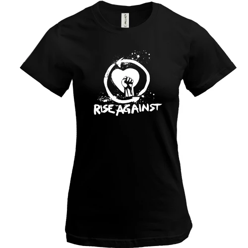Женская футболка Rise Against