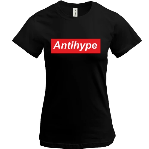 Жіноча футболка, Чорний, Antihype