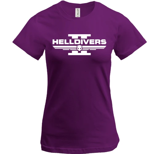 Женская футболка HELLDIVERS 2