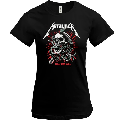 Женская футболка Metallica - Kill ’Em All (2)