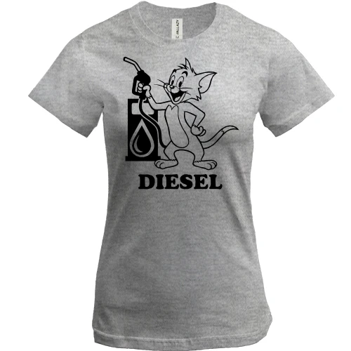 Женская футболка Diesel