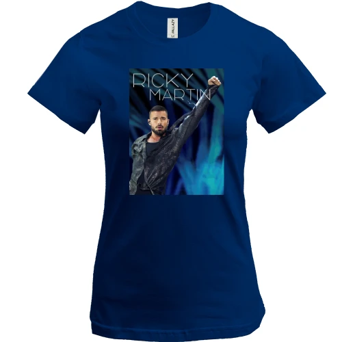 Женская футболка Ricky Martin Live