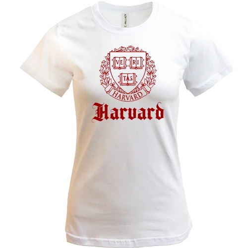 Женская футболка Harvard