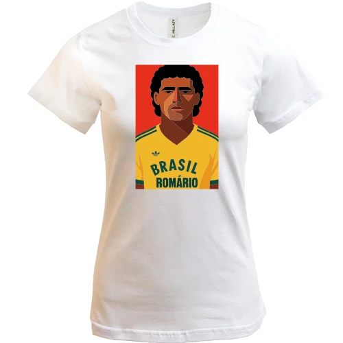 Женская футболка Romário