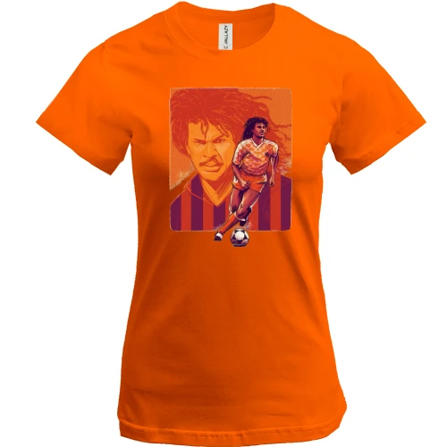 Женская футболка Ruud Gullit