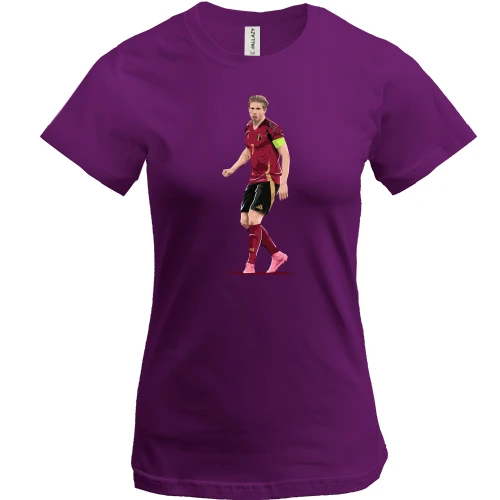 Женская футболка Kevin De Bruyne