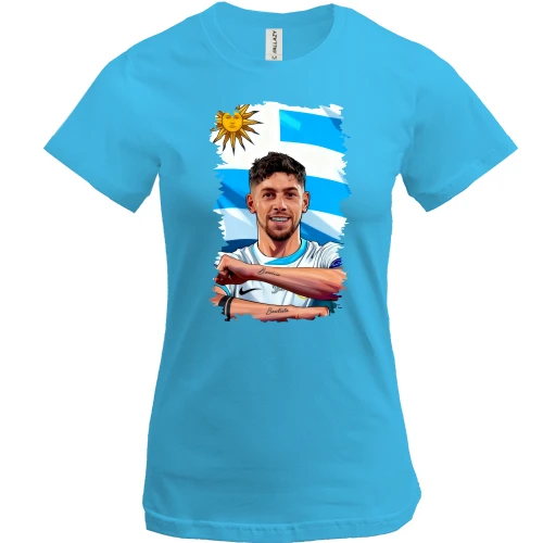 Женская футболка Federico Valverde