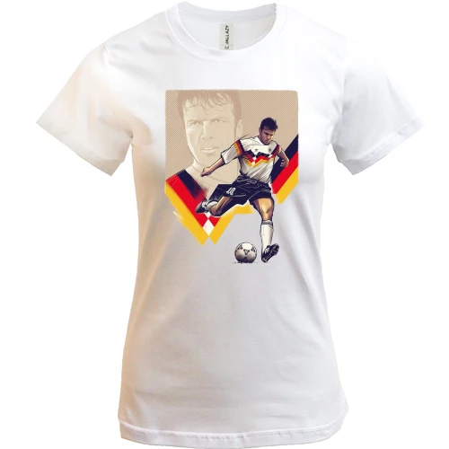 Жіноча футболка Lothar Matthäus