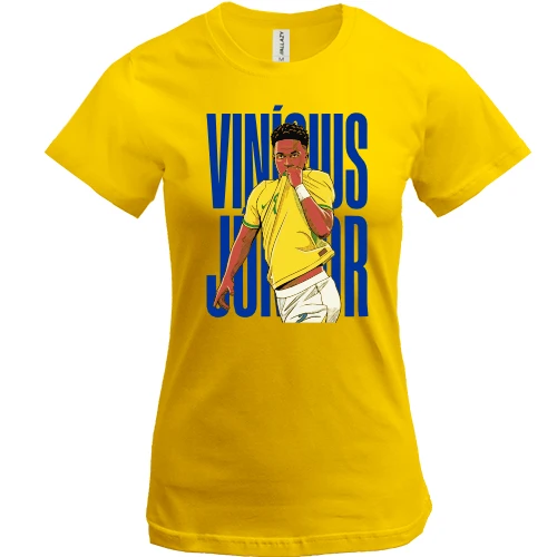 Женская футболка Vinicius Junior