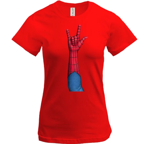 Жіноча футболка Spider-Man Rock