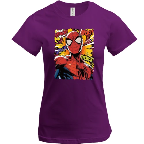 Женская футболка Comics Spider-Man