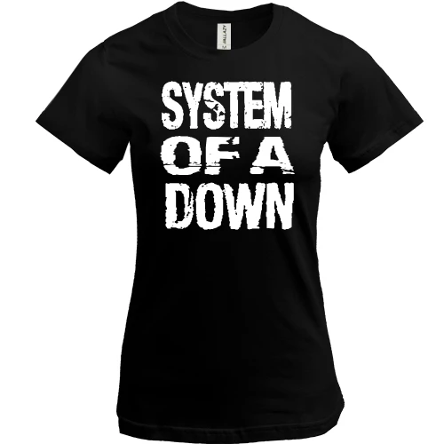 Женская футболка, Черный, "System Of A Down"
