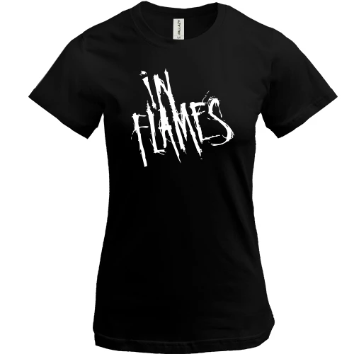 Жіноча футболка, Чорний, In Flames