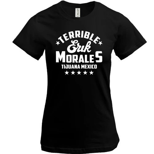 Женская футболка Terrible Erik Morales