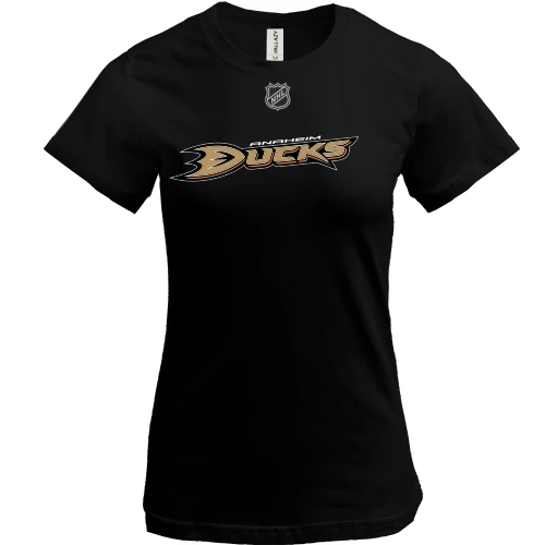 Жіноча футболка, Помаранчевий, Anaheim Ducks