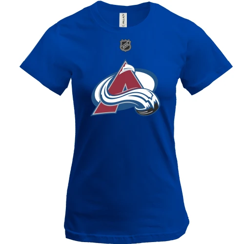 Жіноча футболка, синій, Colorado Avalanche