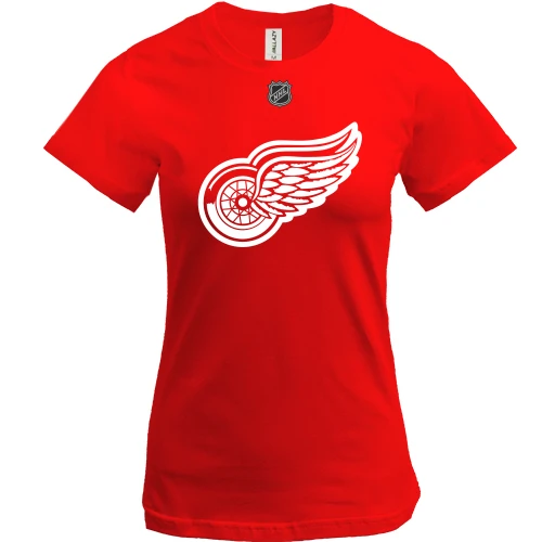 Жіноча футболка, червоний, Detroit Red Wings
