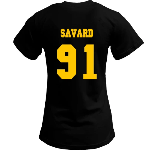 Женская футболка, Черный, Marc Savard