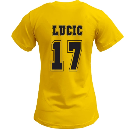Женская футболка, Желтый, Milan Lucic