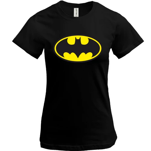 Женская футболка, Черный, Batman