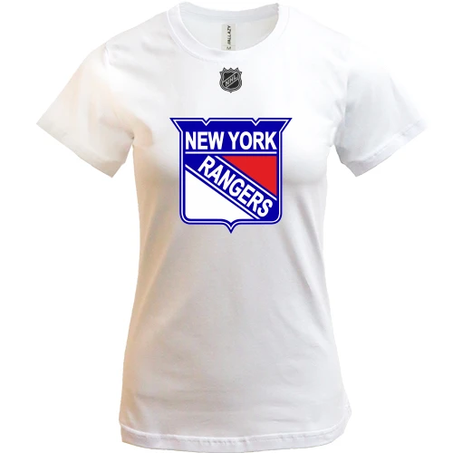 Жіноча футболка, білий, New York Rangers