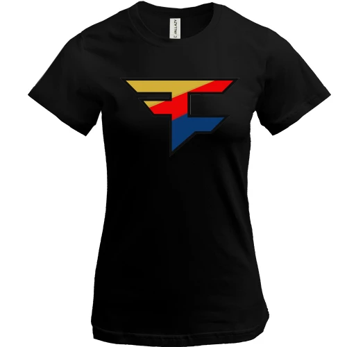 Женская футболка, Черный, FaZe Clan
