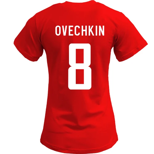 Жіноча футболка, червоний, Alexandr Ovechkin