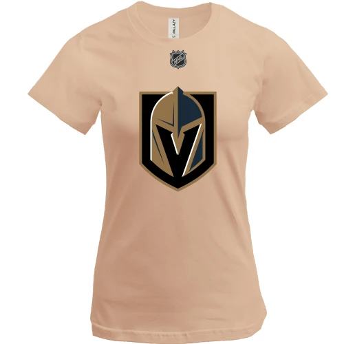 Жіноча футболка, бежевий, Vegas Golden Knights