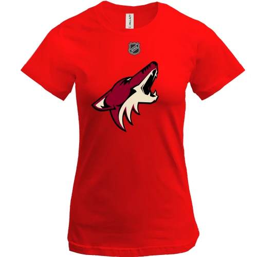 Женская футболка, Красный, Phoenix Coyotes