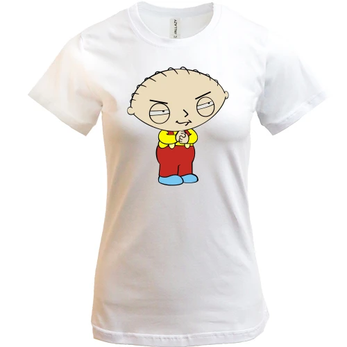 Женская футболка, Белый, Family guy (15)