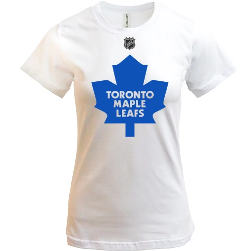 Жіноча футболка, синій, Toronto Maple Leafs