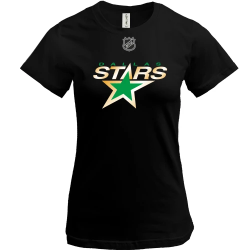 Жіноча футболка, чорний, Dallas Stars