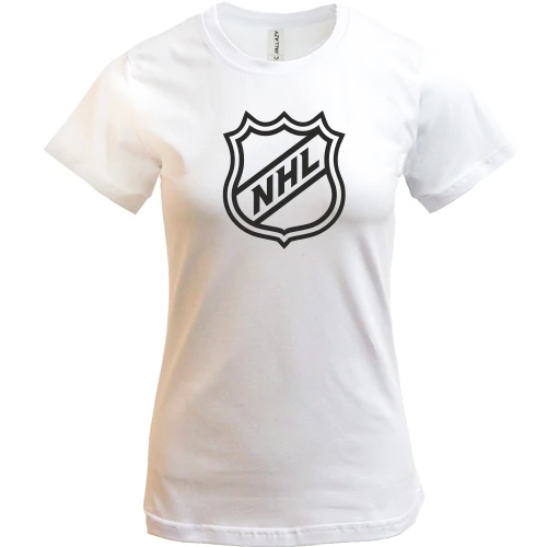 Жіноча футболка, чорний, NHL