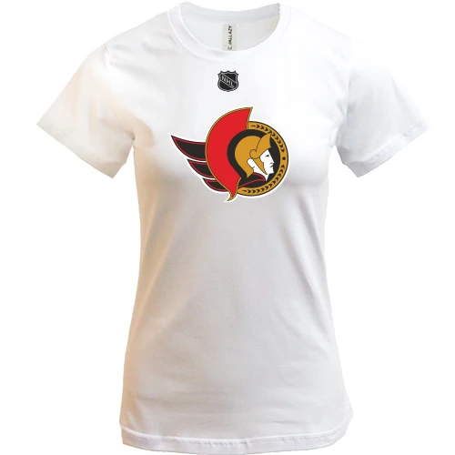 Женская футболка, Черный, Ottawa Senators