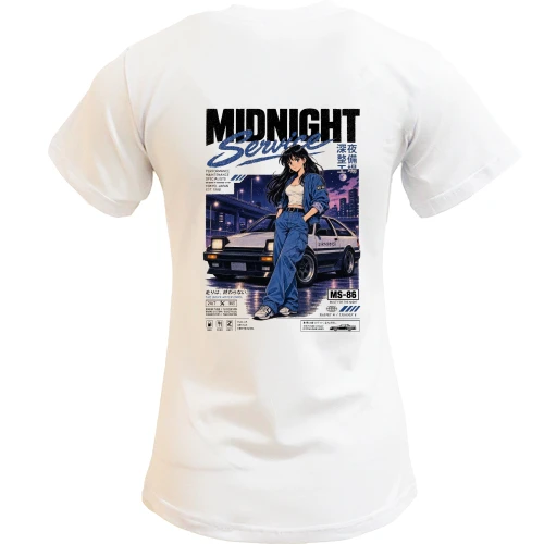 Женская футболка Midnight service