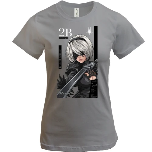 Женская футболка 2b