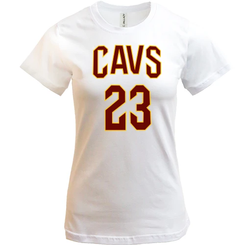 Жіноча футболка, Білий, Cleveland Cavaliers LeBron James