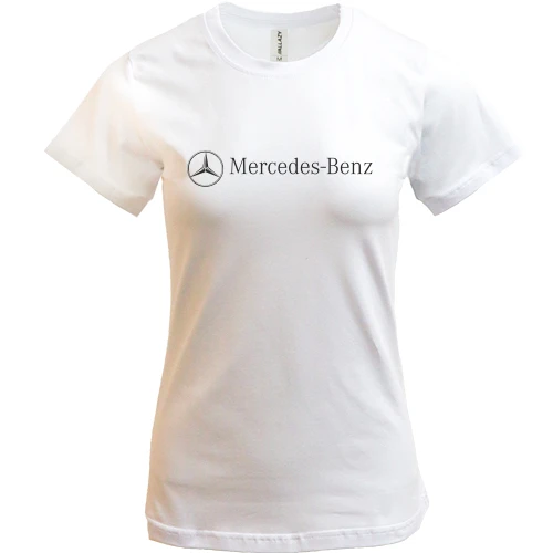 Жіноча футболка, Білий, Mercedes-Benz