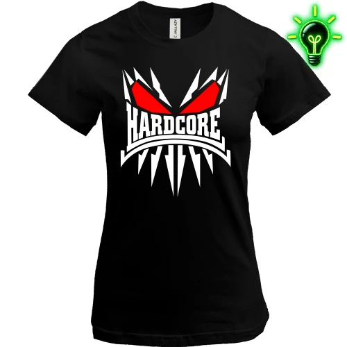 Женская футболка Hardcore