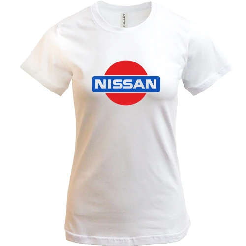 Женская футболка Nissan